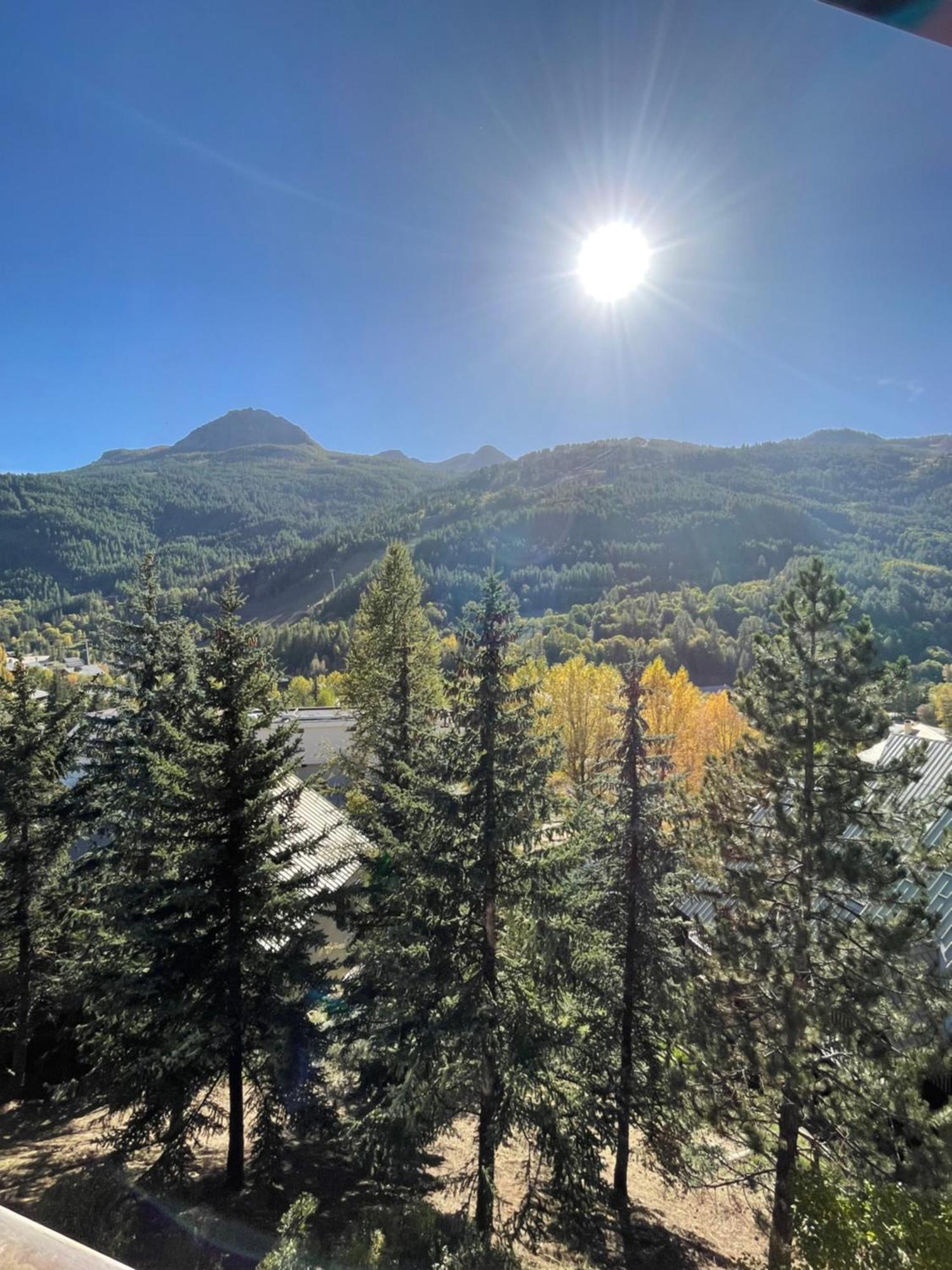 Serre Chevalier Studio 30 M2 Coin Montagne A 8 Minutes Des Pistes Saint-Chaffrey Dış mekan fotoğraf