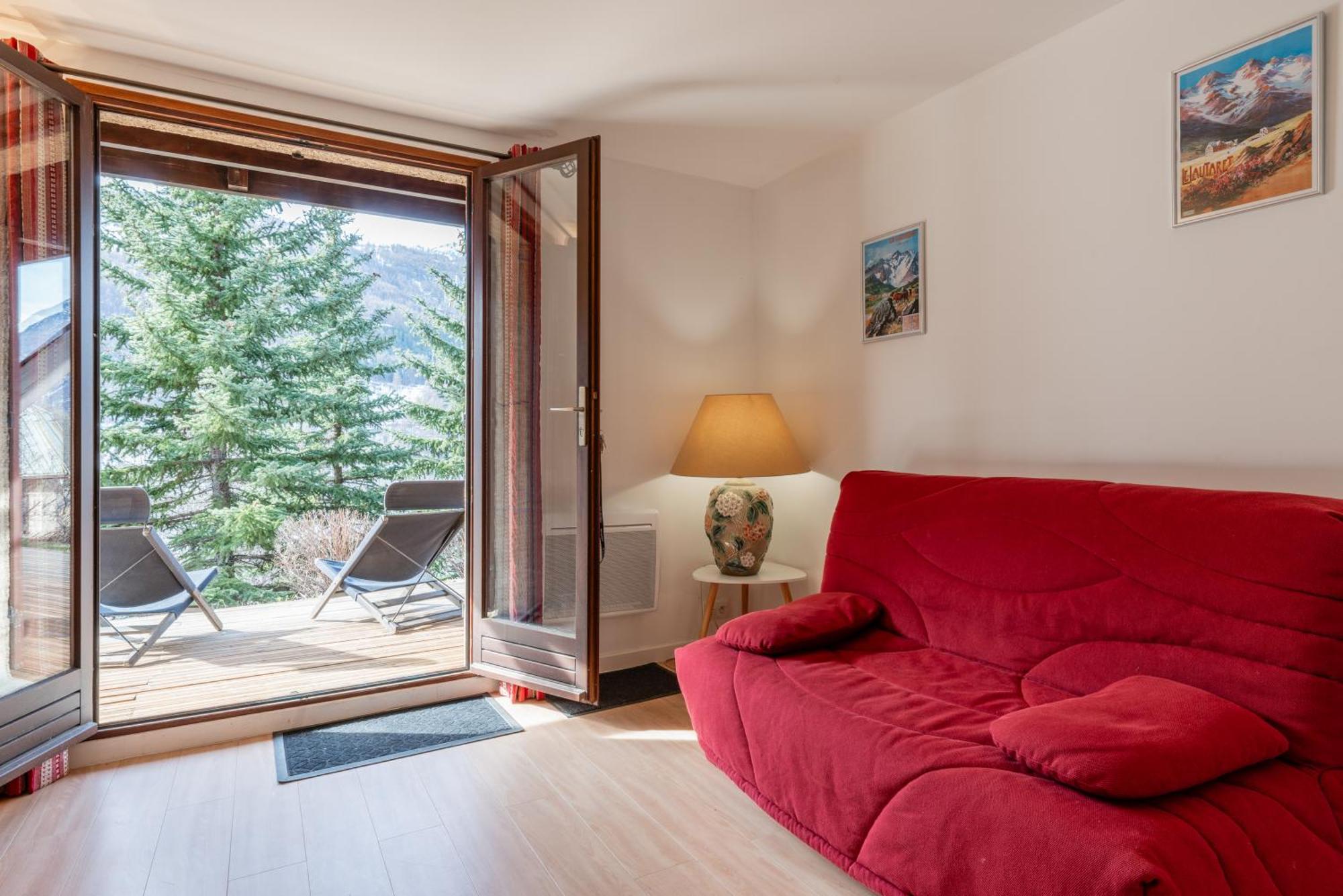 Serre Chevalier Studio 30 M2 Coin Montagne A 8 Minutes Des Pistes Saint-Chaffrey Dış mekan fotoğraf