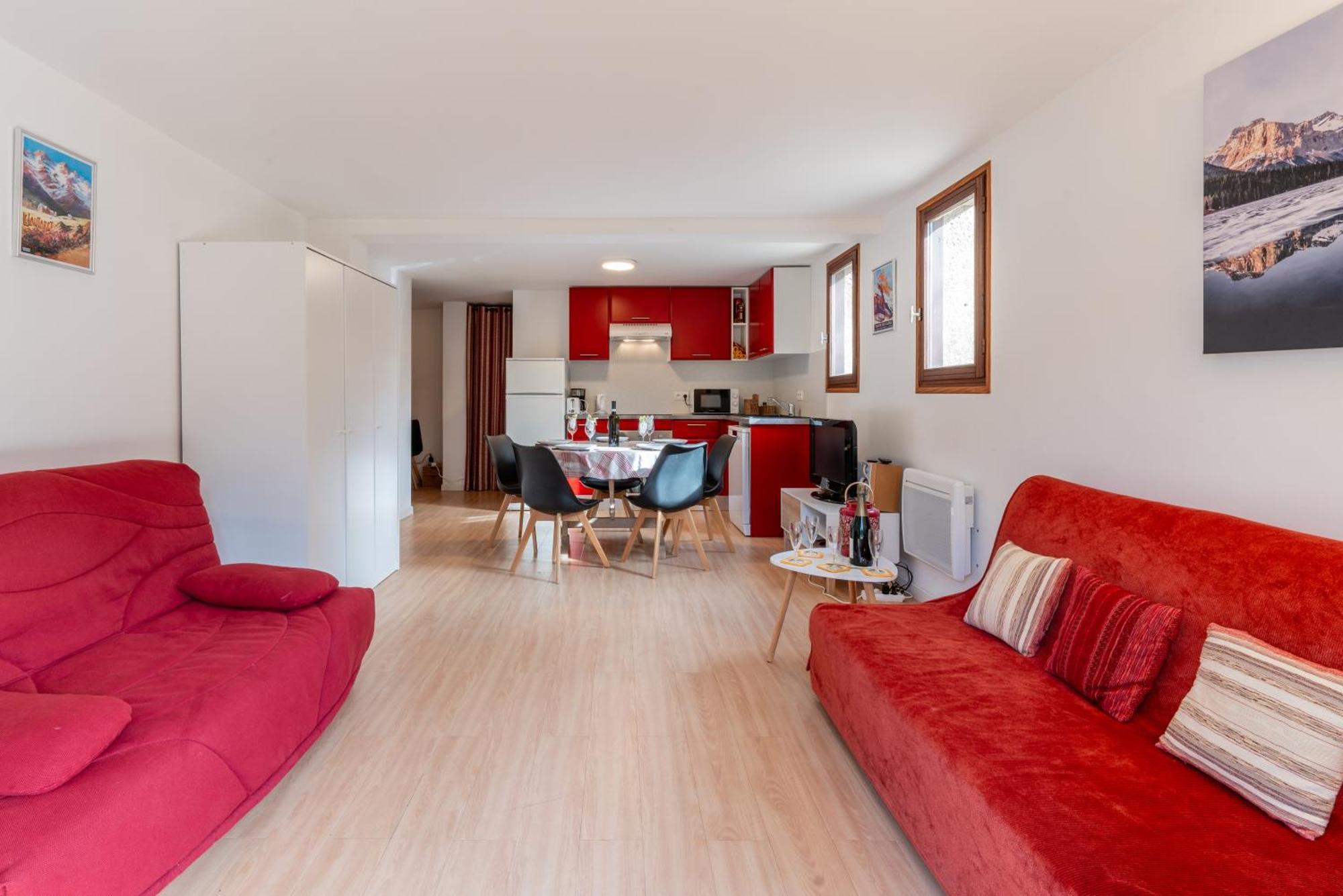 Serre Chevalier Studio 30 M2 Coin Montagne A 8 Minutes Des Pistes Saint-Chaffrey Dış mekan fotoğraf