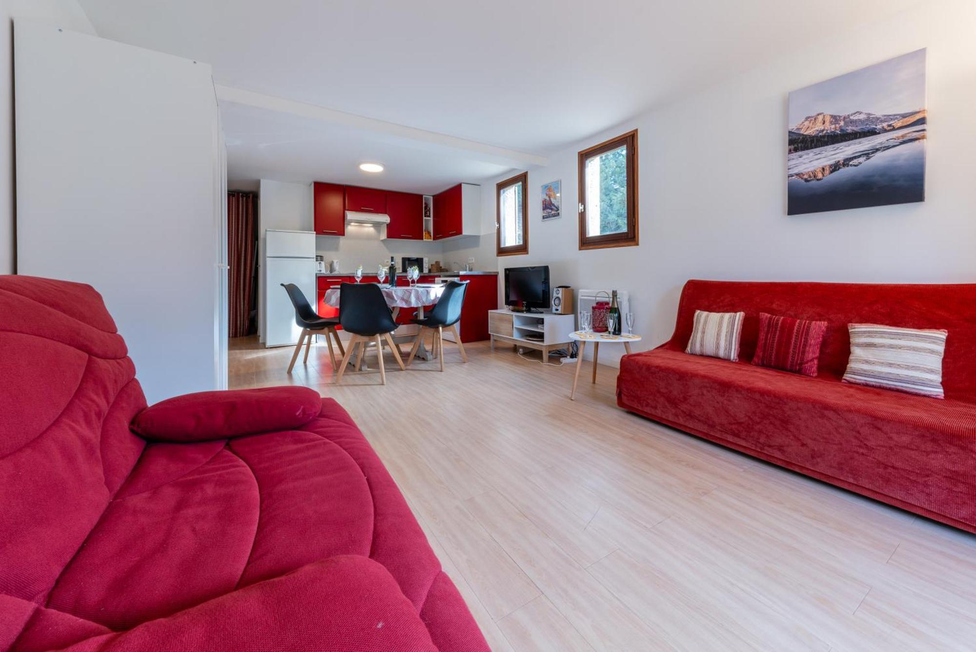 Serre Chevalier Studio 30 M2 Coin Montagne A 8 Minutes Des Pistes Saint-Chaffrey Dış mekan fotoğraf