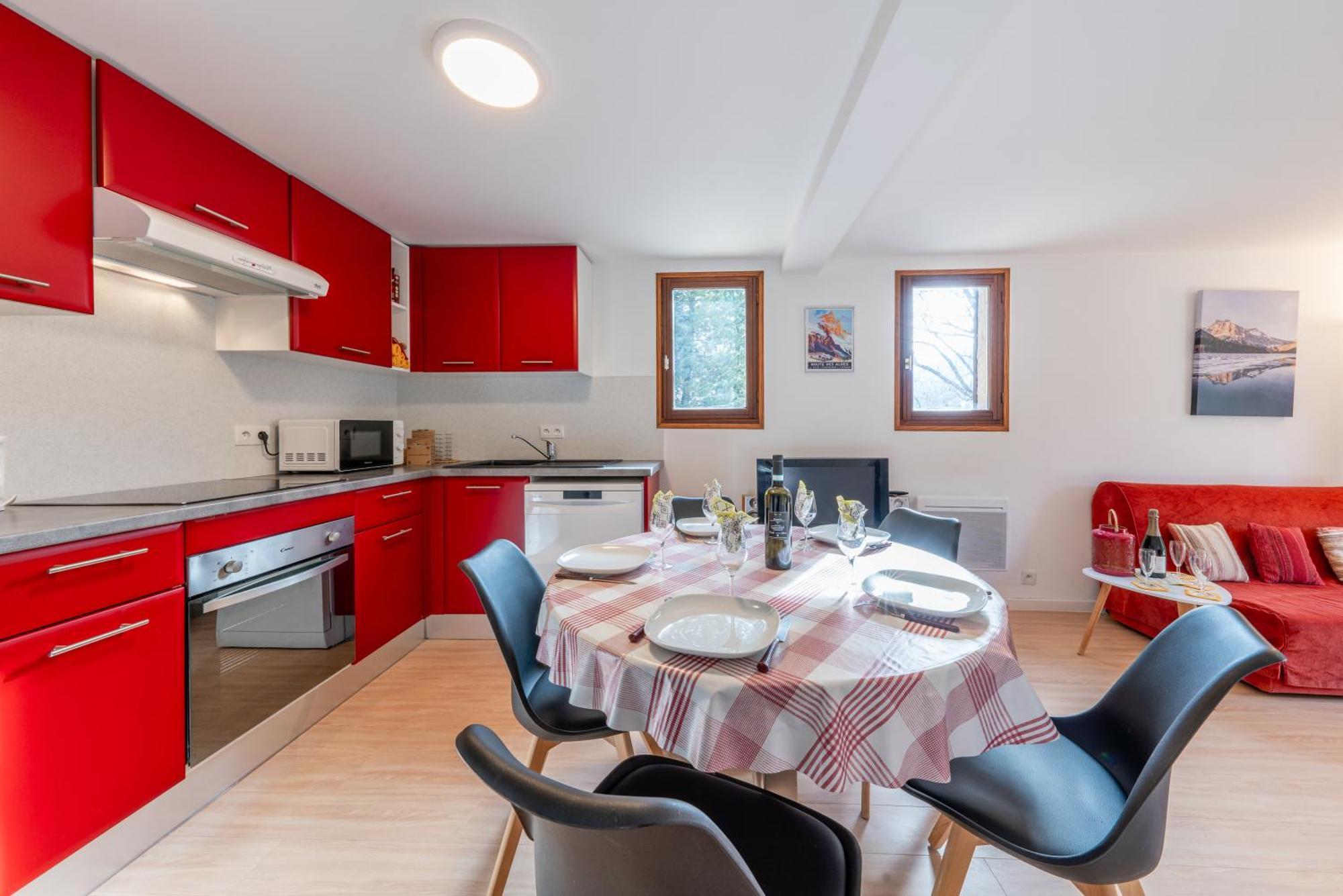 Serre Chevalier Studio 30 M2 Coin Montagne A 8 Minutes Des Pistes Saint-Chaffrey Dış mekan fotoğraf