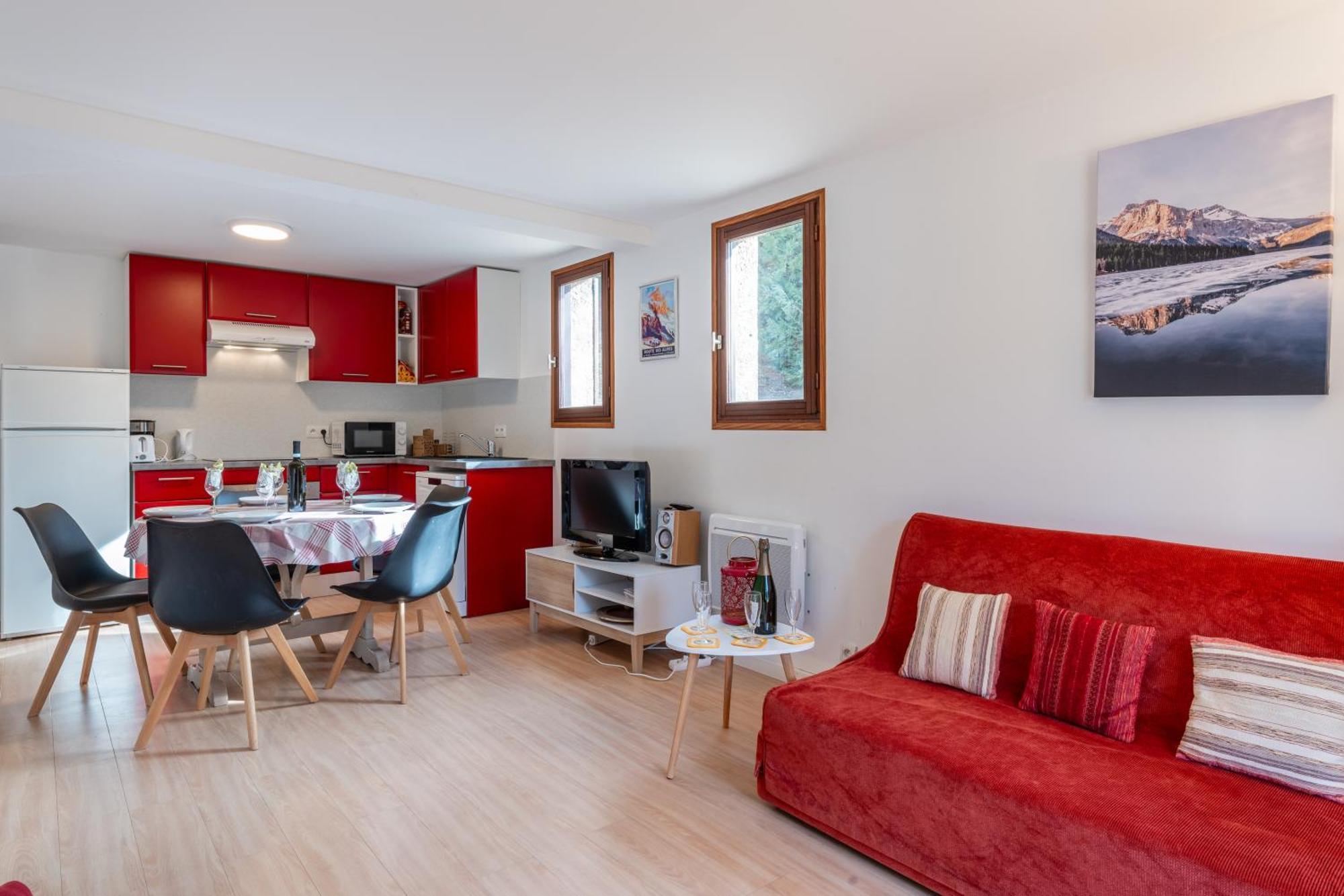Serre Chevalier Studio 30 M2 Coin Montagne A 8 Minutes Des Pistes Saint-Chaffrey Dış mekan fotoğraf