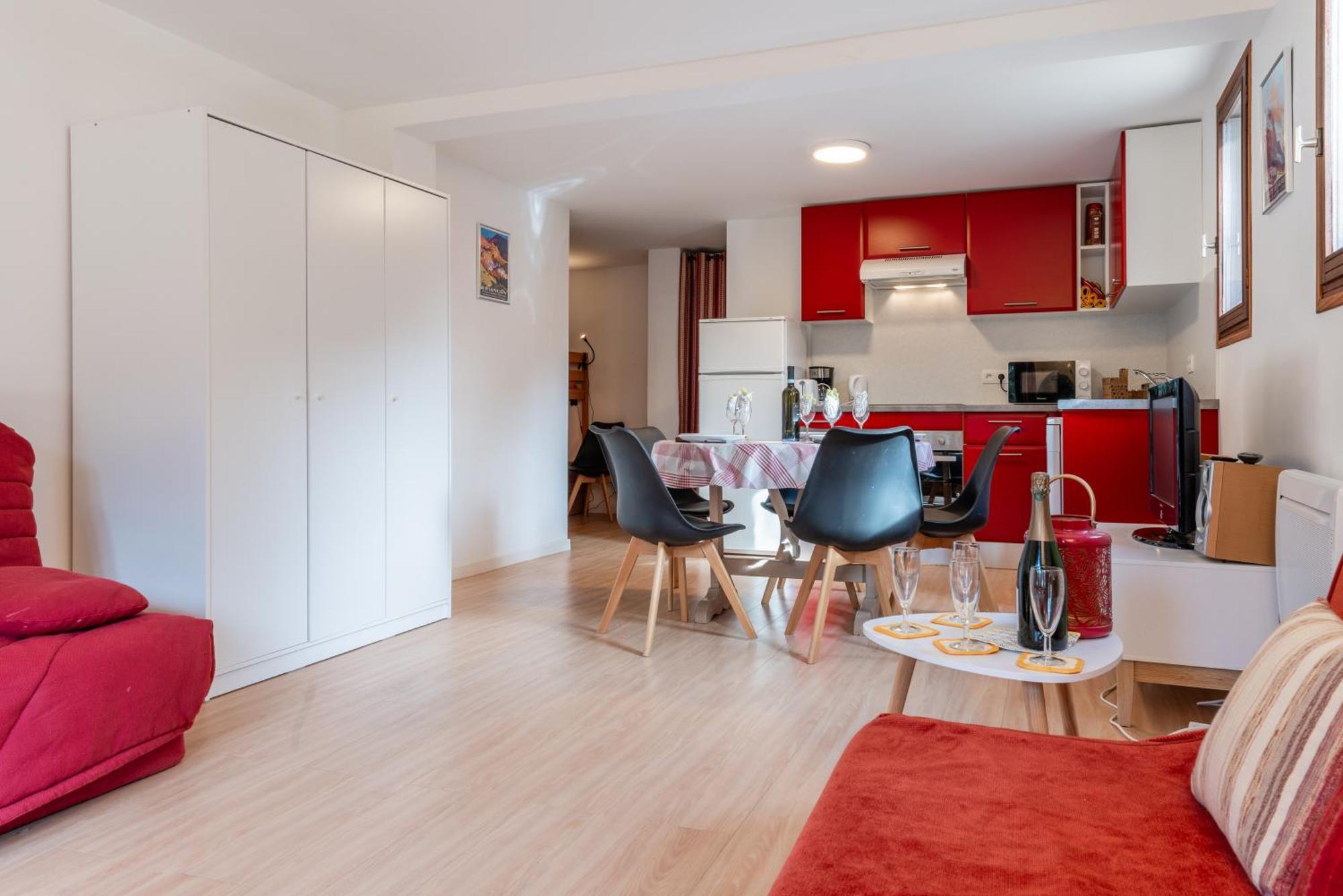 Serre Chevalier Studio 30 M2 Coin Montagne A 8 Minutes Des Pistes Saint-Chaffrey Dış mekan fotoğraf